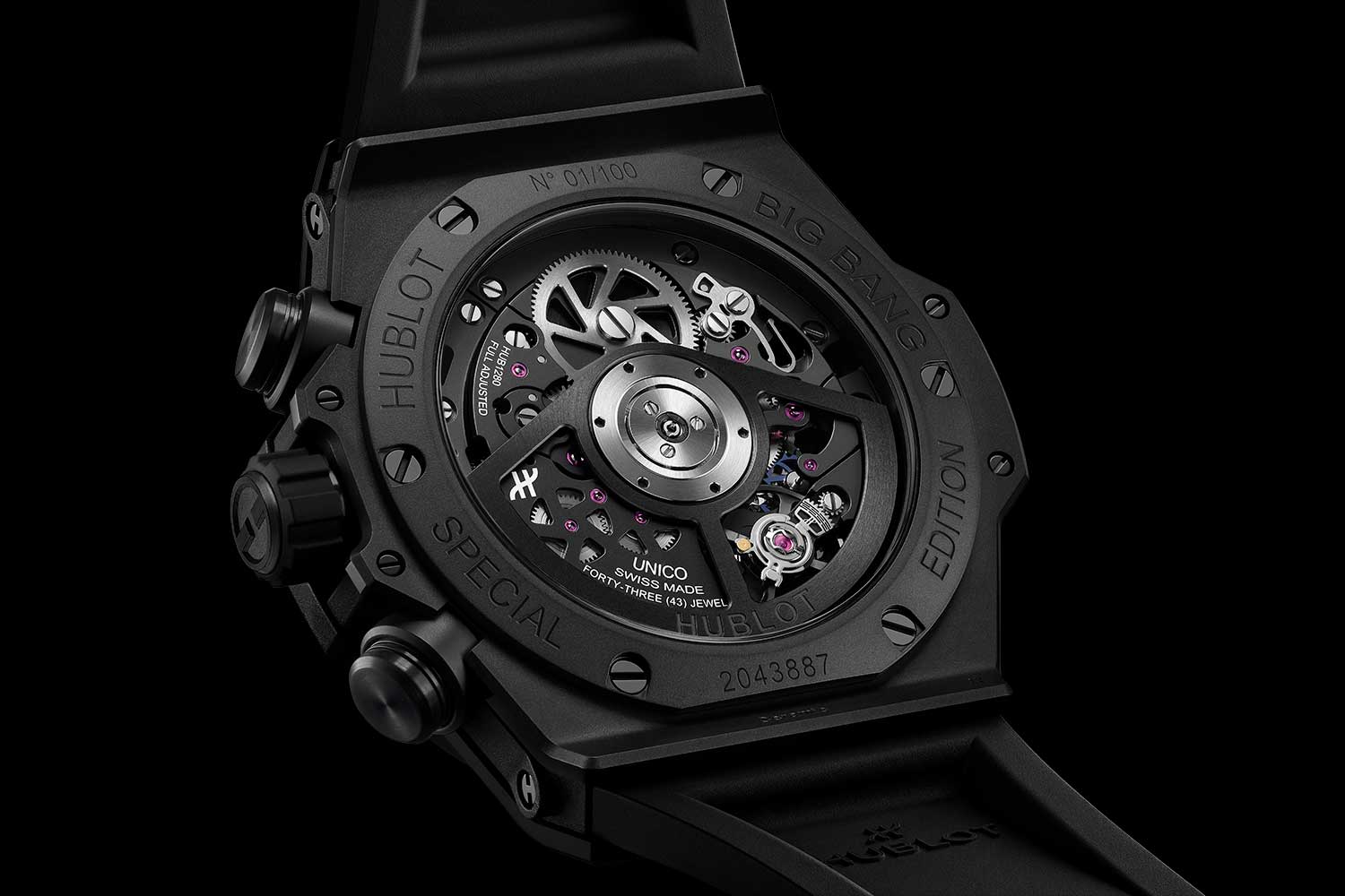 Hublot Big Bang Unico Calavera All Black Limited Edition