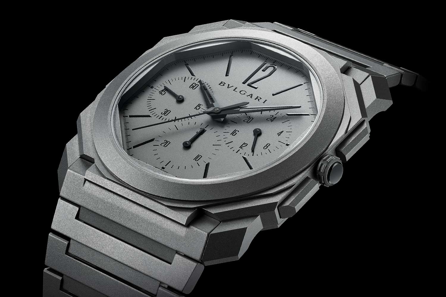 2019: Octo Finissimo Chronograph GMT Automatic, the thinnest ever mechanical Chronograph in watchmaking history