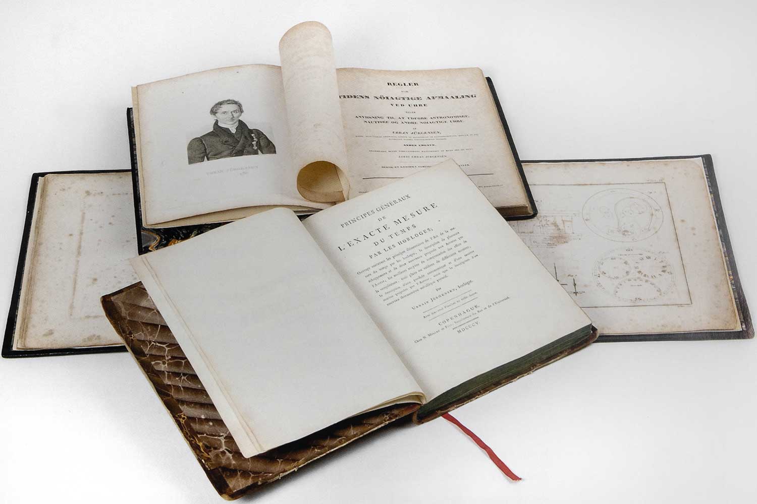 The first book on watchmaking to ever be written in Danish