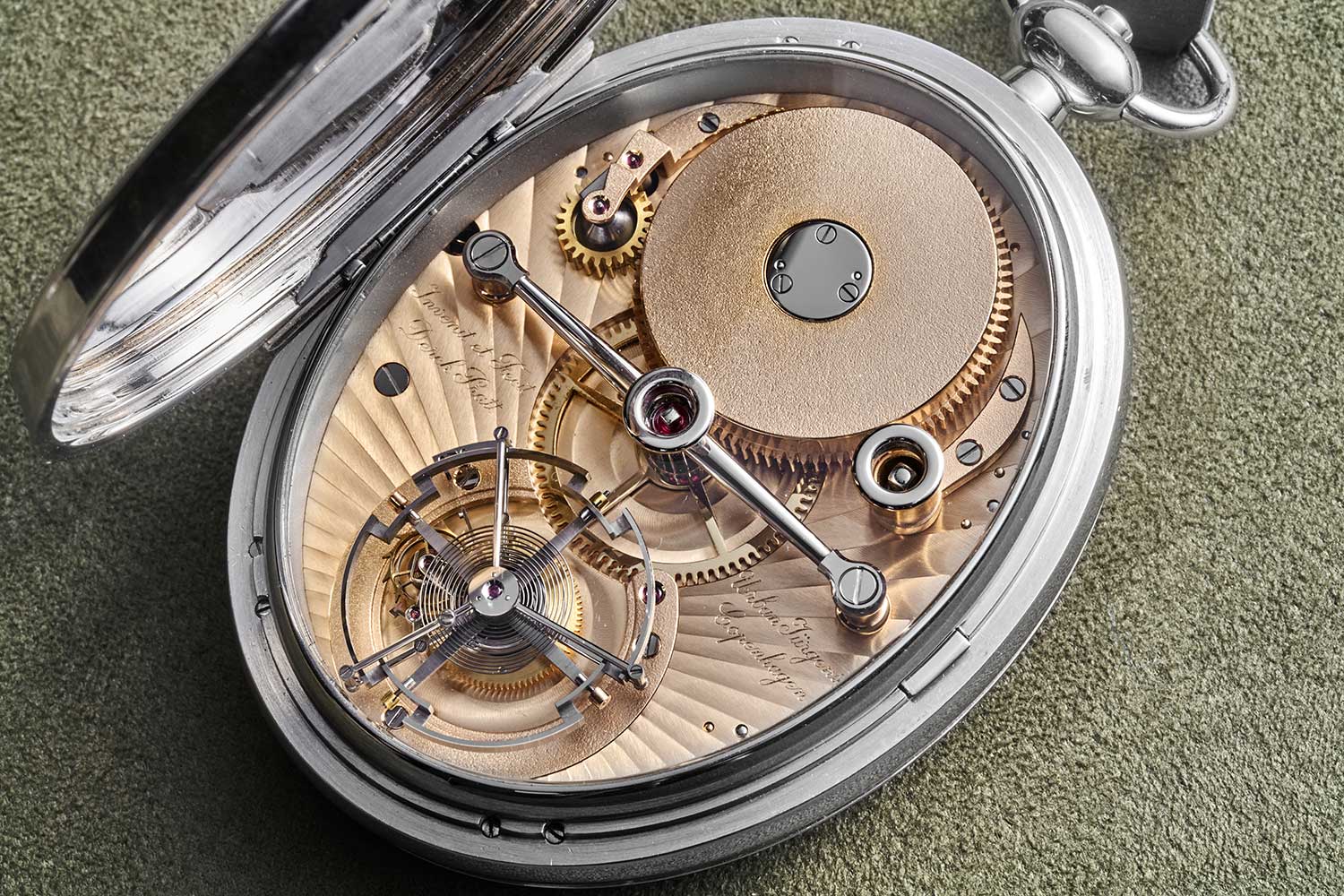 Derek Pratt Oval Pocket Watch (Revolution©)