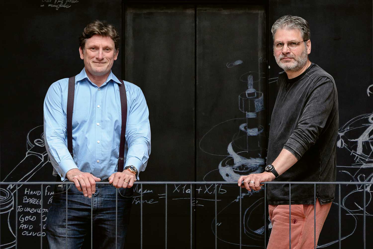 Stephen Forsey (left) and Robert Greubel (right)