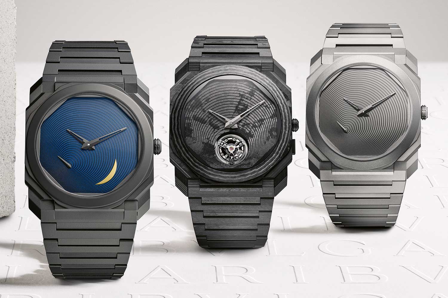 2021: Collaboration with Japanese architect Tadao Ando resulted in some of the most stunning limited edition watches in the Octo Finissimo collection