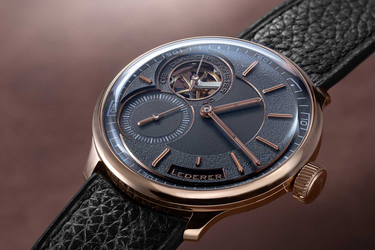 Bernhard Lederer Central Impulse Chronometer