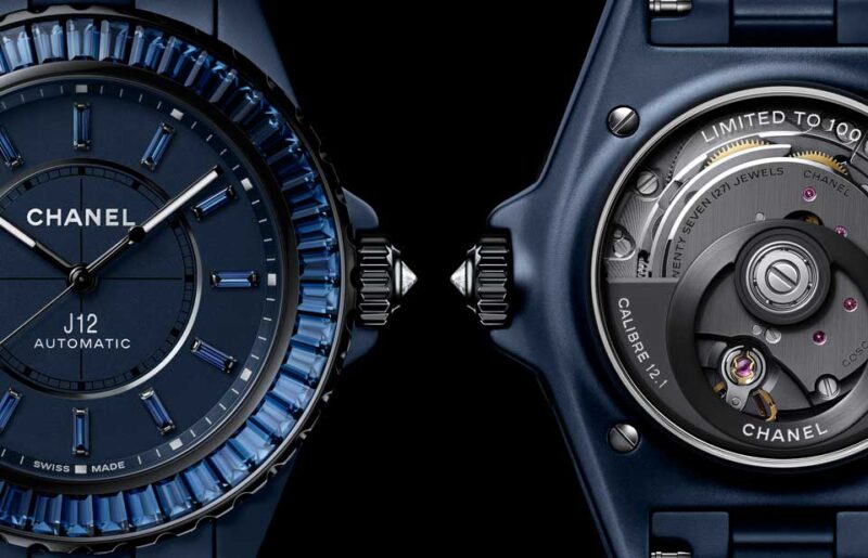 Chanel J12 Bleu Debuts A New Shade of Blue Ceramic